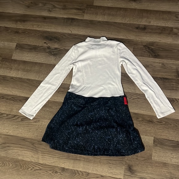 Basic Editions Size 7/8 Reindeer Dress - Picture 2 of 3